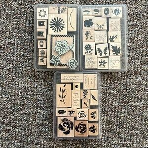 Stampin' Up! Floral Rubber Stamp Set